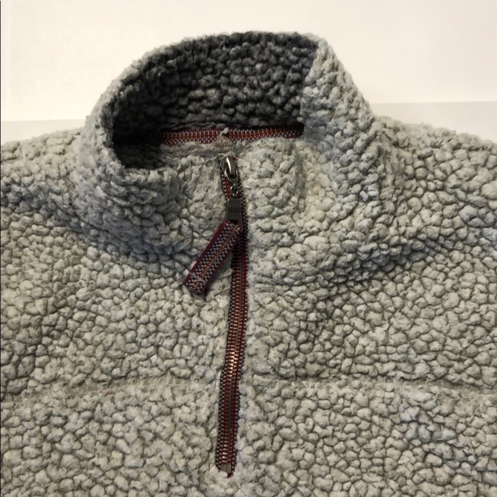 True Grit Frosty Tipped Pile 1/4 ZIp Pullover - Picture 3 of 7